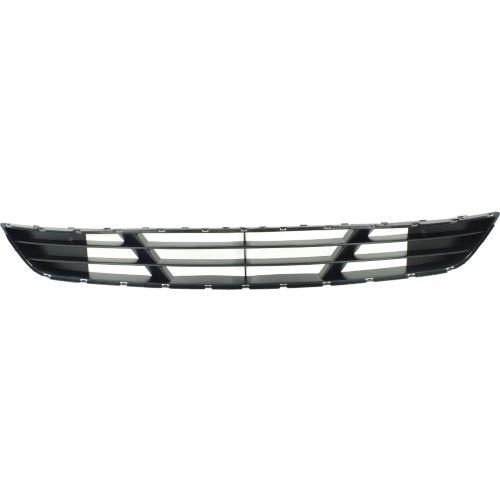 2011 to 2014 Hyundai Genesis FRONT BUMPER GRILLE, Lower, Textured Gray, w/o Adaptive Cruise Control - HY1036119