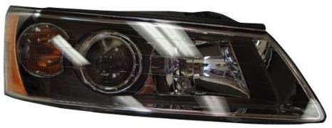 Replacement Hyundai Sonata Passenger Side Headlight Assembly Composite (Partslink Number HY2503135)