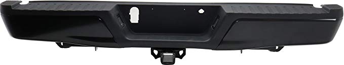Steel Rear Bumper Assembly for 2015 2016 2017 2018 Ford F150 w/Out Tow Hitch 15-18, FO1103184