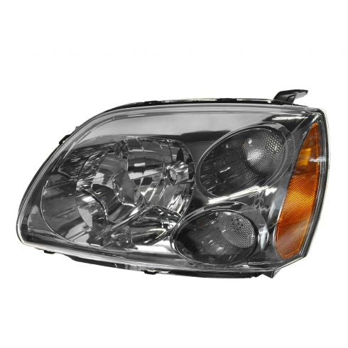 2007-2009 Mitsubishi Galant (excluding GTS Models) Driver Side Dark Bezel Halogen Headlight