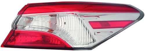 Tail Light Lamp Japan Built Passenger Right Side Outer RH Hand W/O Smoked Tint To2805138 Toyota Camry 2018-2019