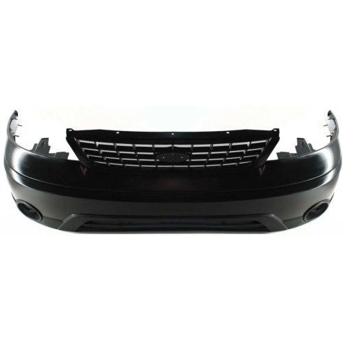 2001-2003 Ford Windstar Bumper Front Base Model With Fog Light Hole /Grille (Round Type)