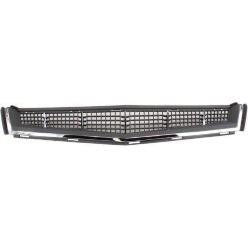 2008-2013 Cadillac CTS Grille Lower Front (Bumper Grille) Chrome/Silver-Gray