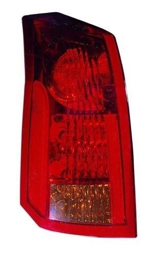 Tail Light Driver Side With Black Square In Lower Lens [From 2003 To 1/3/2004] High Quality Cadillac CTS