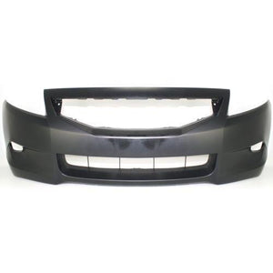 2003-2005 Honda Accord Bumper Front Primed Coupe 4-Cylinder All 6-Cylinder Automatic Transmission Without Fog Hole