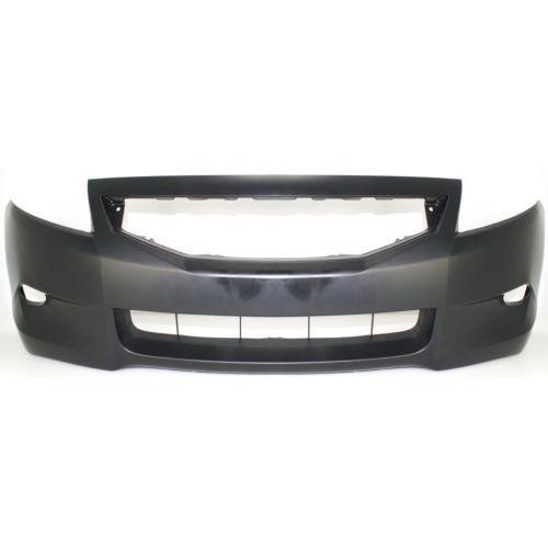 2003-2005 Honda Accord Bumper Front Primed Coupe 4-Cylinder All 6-Cylinder Automatic Transmission Without Fog Hole
