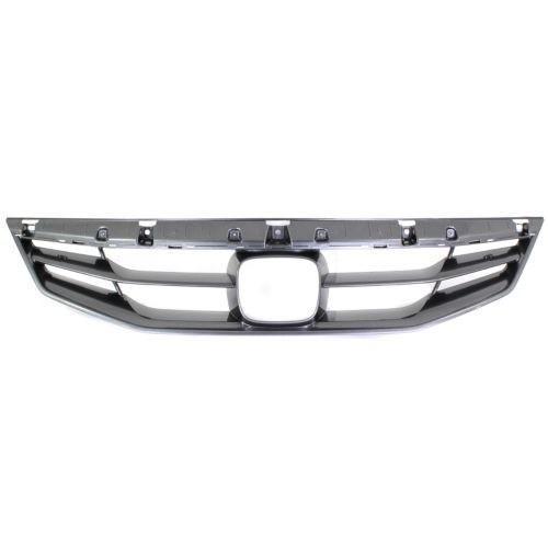 2011-2012 Honda Accord Grille Black Coupe