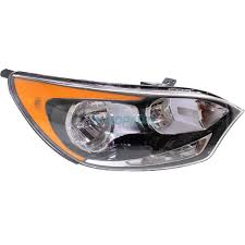 Right Headlamp Assembly Composite for 2012-2017 Kia Rio Hatchback