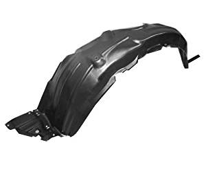 Replacement Toyota Yaris Front Driver Side Fender Splash Shield (Partslink Number TO1250120)