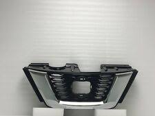 Nissan Rogue 2017-2019 Grille Glossy Black with Chrome Frame