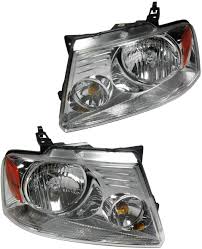 2006 Lincoln Mark LT Front Headlight Assembly Replacement Housing / Lens Ford LightDuty 2004-2008