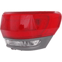 Tail Light Passenger Side With Gray Trim/ Except Srt-8 High Quality Jeep Grand Cherokee 2014-2017