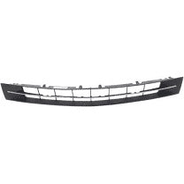 Grille Lower Black With Chrome Moulding Lincoln MKZ 2007-2009