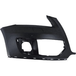 2009-2012 Audi Q5 Bumper Front Driver Side With Sensor Hole Primed-Black Without S-Line Package