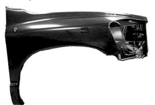 CH124 Right Fender Assembly for 2006-2009 Dodge Ram